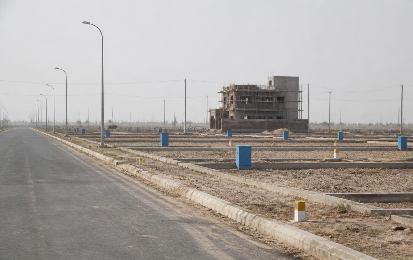 Plot development underway, representing early-stage investment opportunity